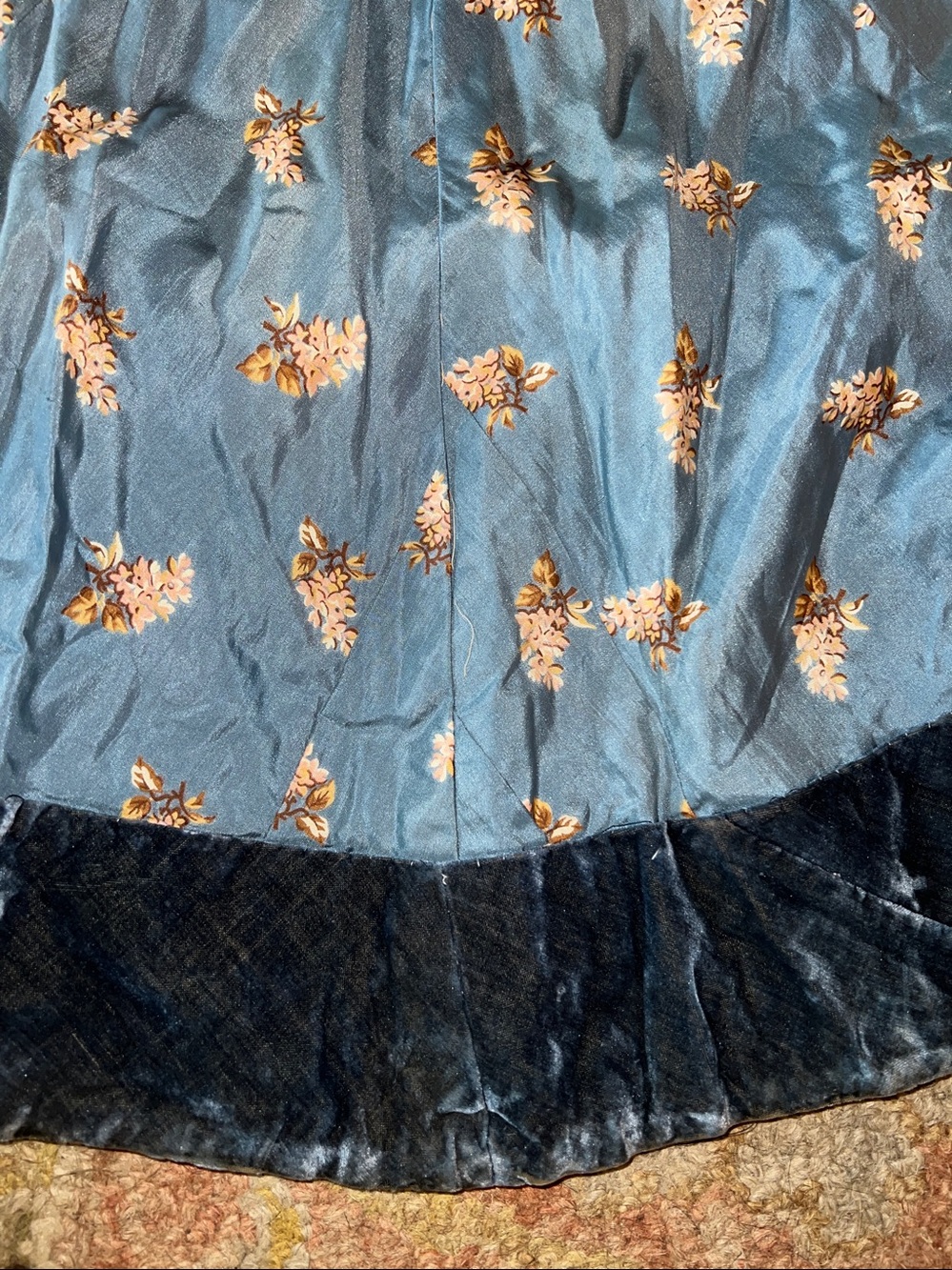 Antique 1900s Victorian Dress with bustle - Picture 12 of 14